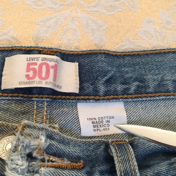 Levi’s vintage 501 straight leg button fly jeans - Picture 6 of 16